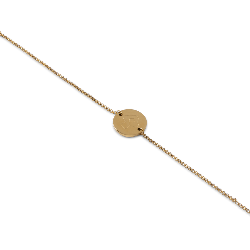 061. Mysteryland Bracelet Coin Gold