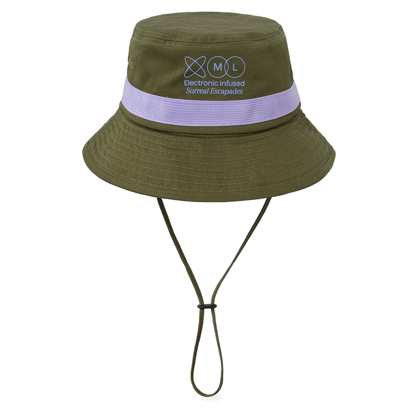 058. Mysteryland Safari Hat Army Green