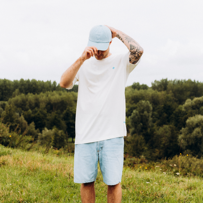052. Mysteryland Dad Cap Denim look