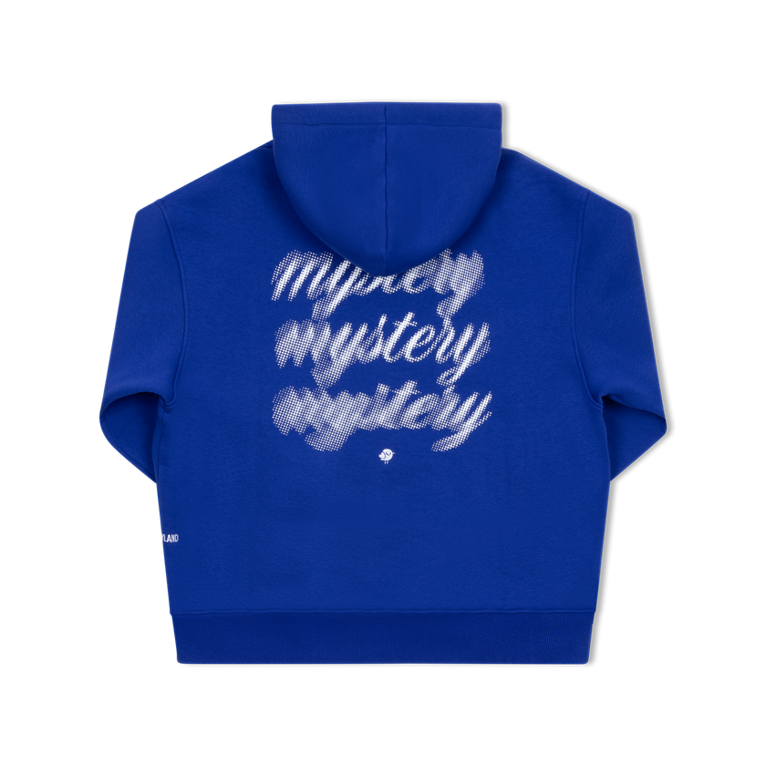 027. Mysteryland hoodie Royal Blue