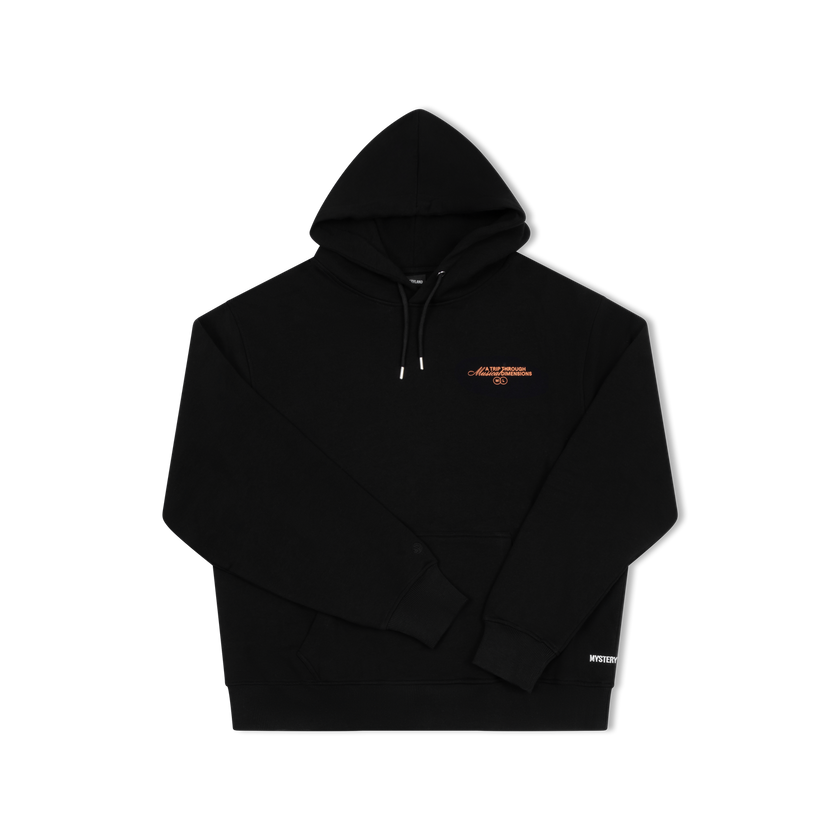 029. Mysteryland Hoodie black,  Yesterday, Today, Tomorrow