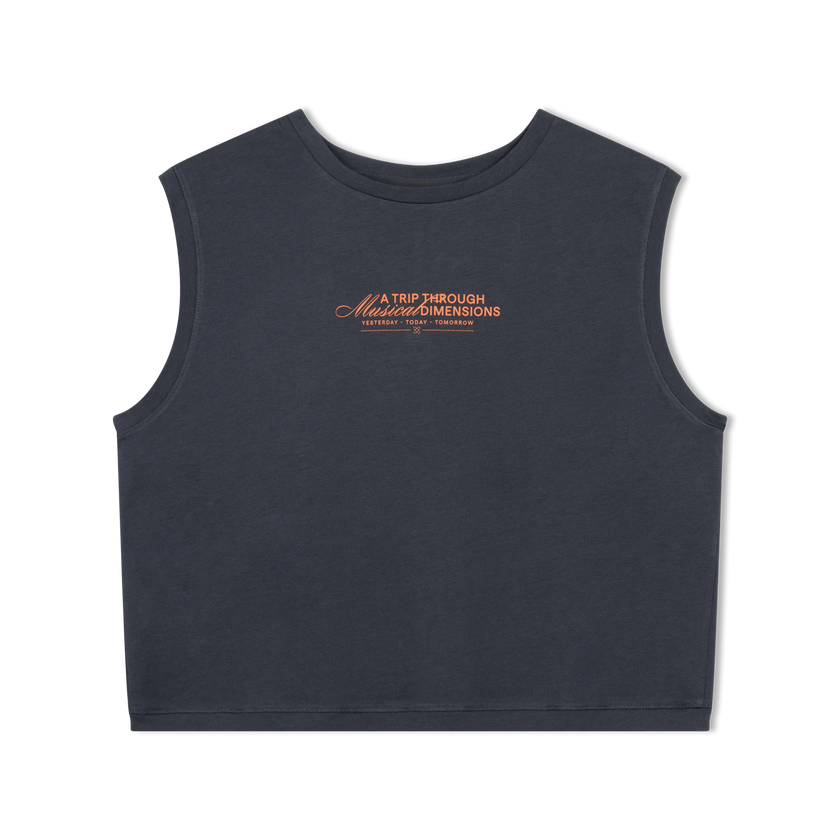 033. Mysteryland Tanktop Washed Black Hands