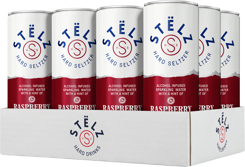 STËLZ Hard Seltzer Raspberry 12-pack